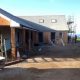 New showers under construction Trevedra Farm