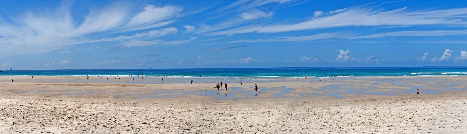 Low Tide Gwynver Beach Photo by Russell Schroeder