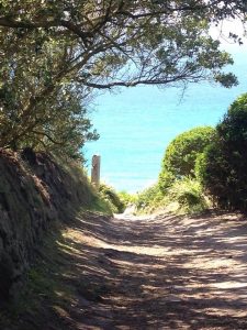 Walk to the beach from Trevedra Farm