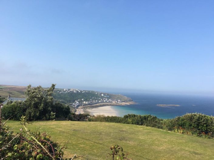 Photo courtesy of Sharon O’Donovan View to Sennen from Gwynver